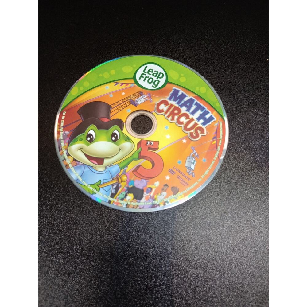 Leap Frog Math Circus (DVD, 2004) Learning Path - Picture 4 of 6